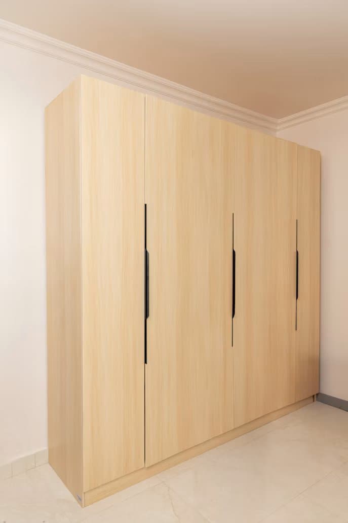 Saada Four-Door Wardrobe